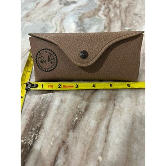 Ray Ban Blue and Silver Mirror Sunglasses Foldable Comes with case - Picture 4 of 10